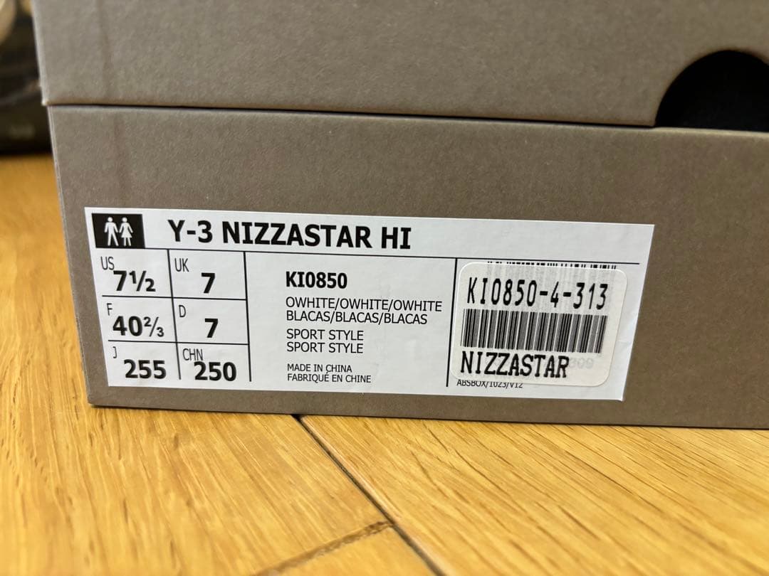 靴 Y-3 nizzastar hi 26ss