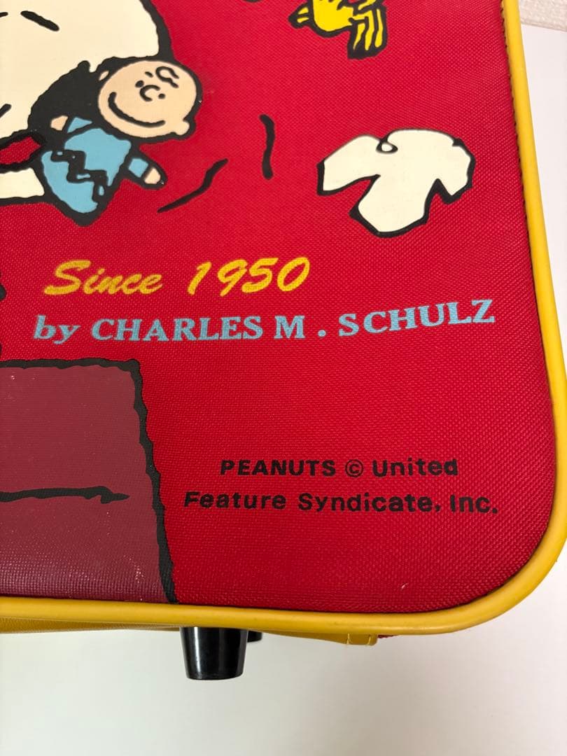 美品 SNOOPY スヌーピー トランク ヴィンテージ スーツケース バッグ