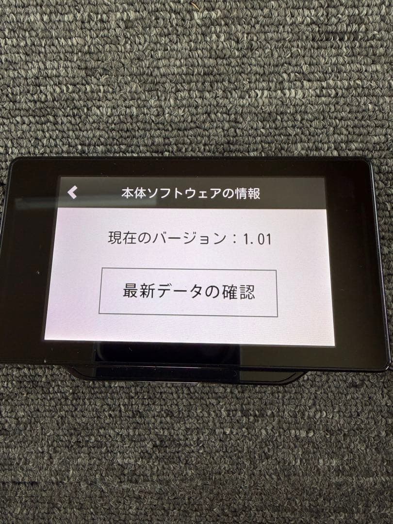 セルスター AR-W87LA GPSレーダー探知機 タッチパネル