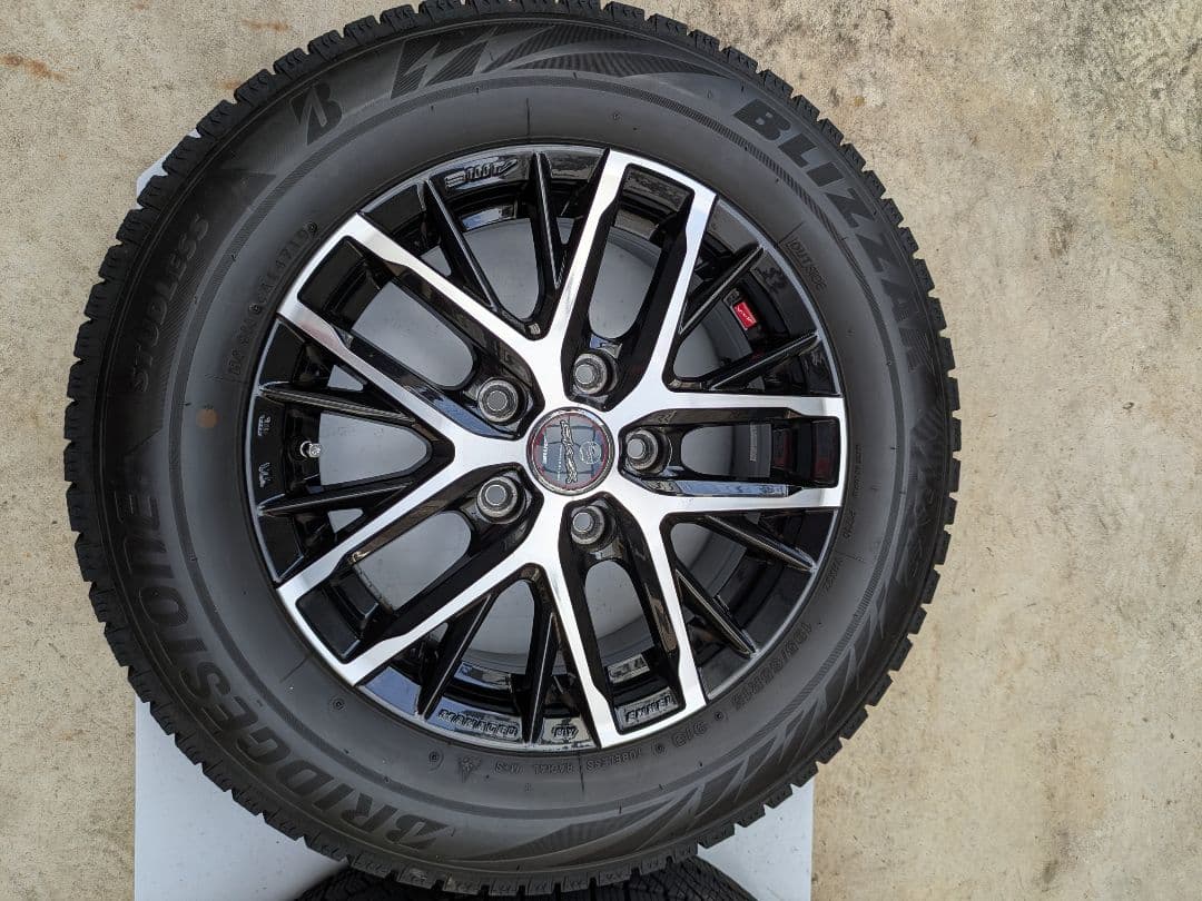 ブリヂストン VRX2 195/65R15 スタッドレス　ホイール　①　美品