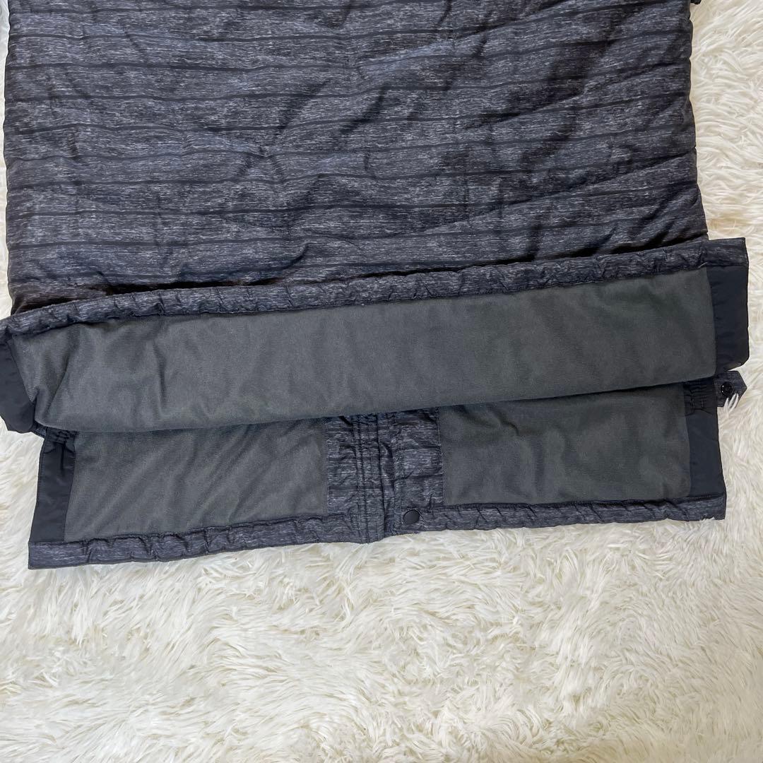 【美品】オークリー　ベンチコート　バックロゴ　ブラック　XL