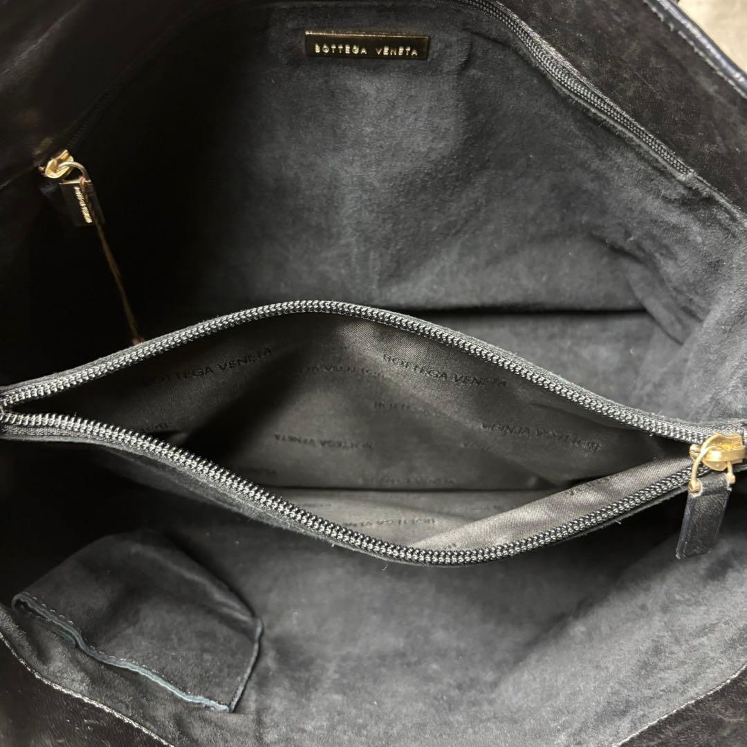 美品✨ BOTTEGA VENETA トートバッグ イントレチャート 黒