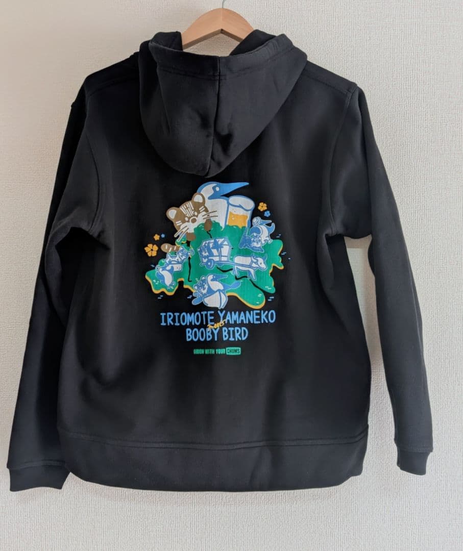 【完売品・新品未使用】ORION×CHUMS コラボパーカー25FW 黒 L