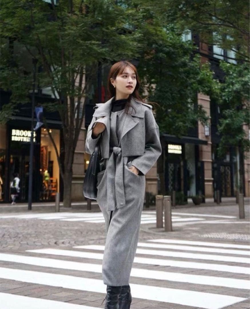 L’or かじまり 3way trench coat トレンチ お値下げ可！