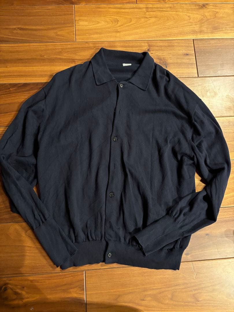 アプレッセ23SSCotton Knit Polo CollarCardigan