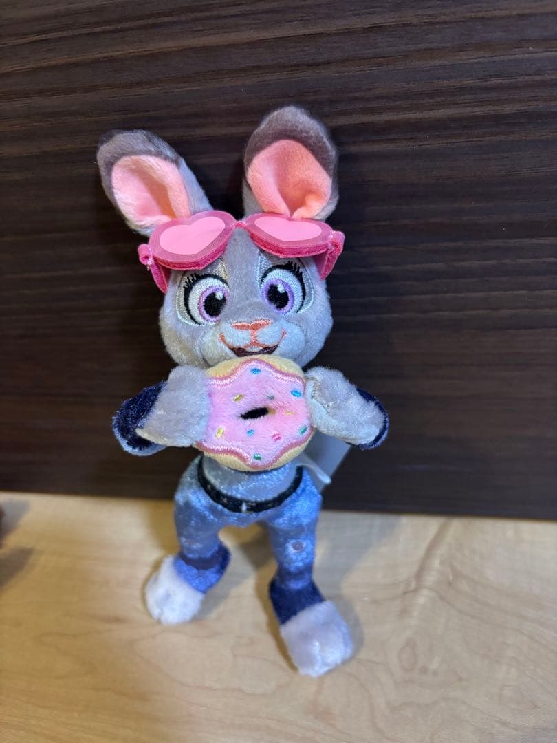 ズートピア ぬいぐるみ キーホルダー・キーチェーン 10TH ニック ジュディ