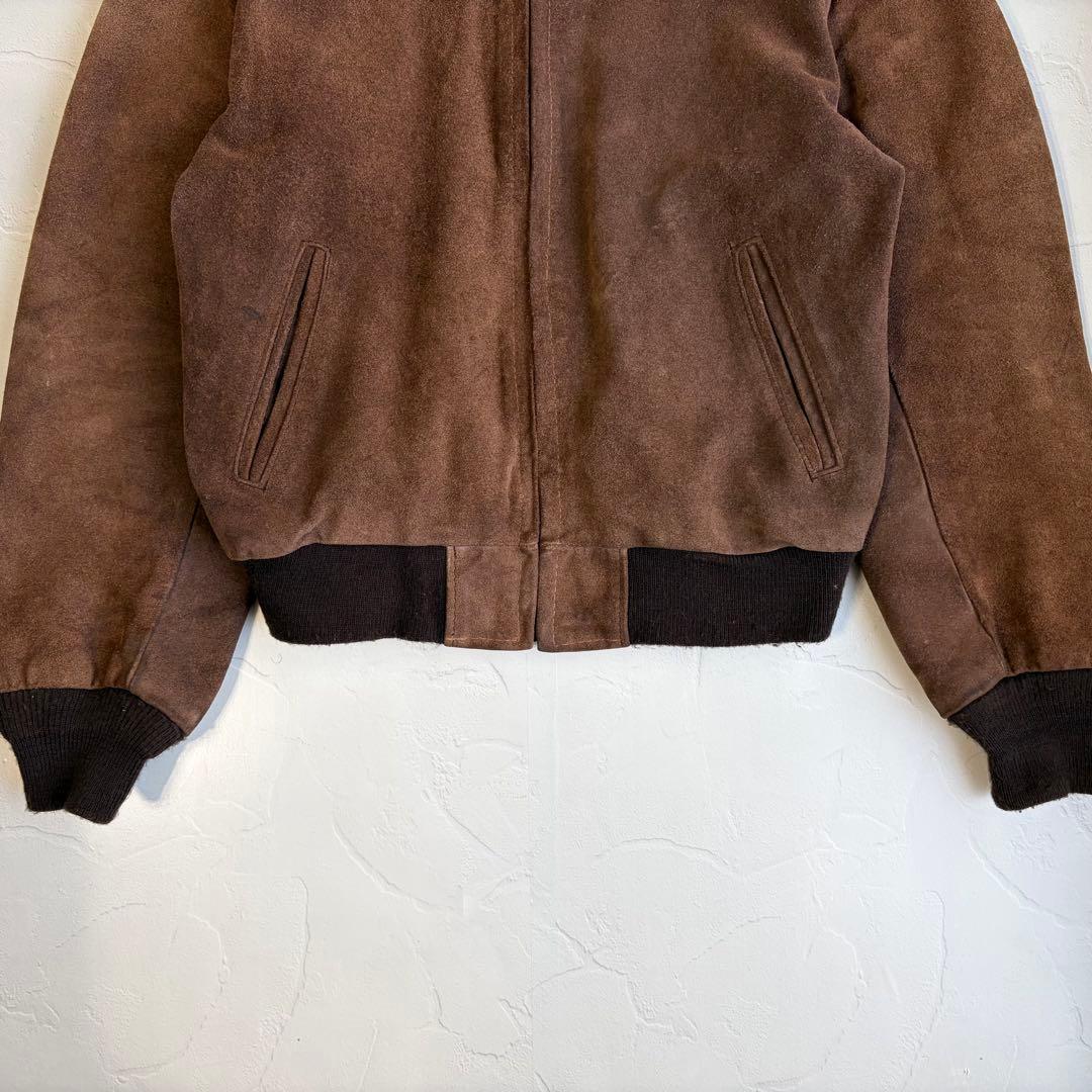 【schott】Suede leather bomber jacket 327