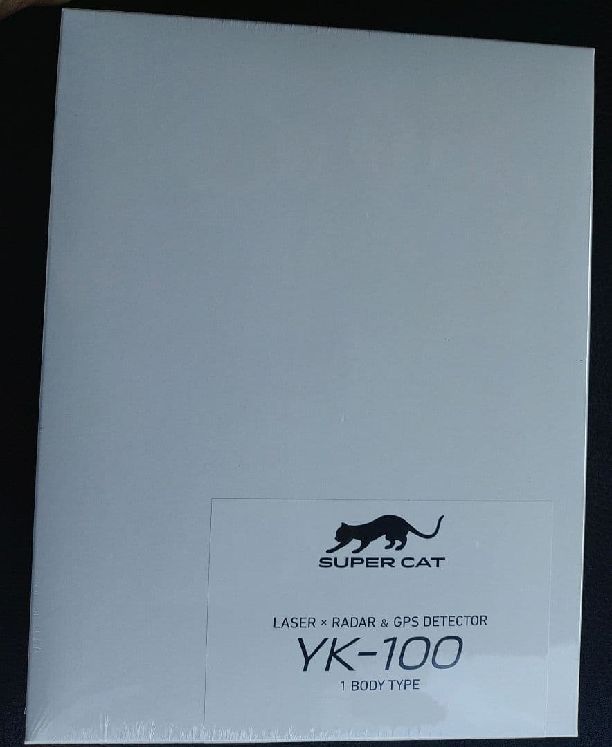 SUPER CAT YK-100 レーダー探知機新品