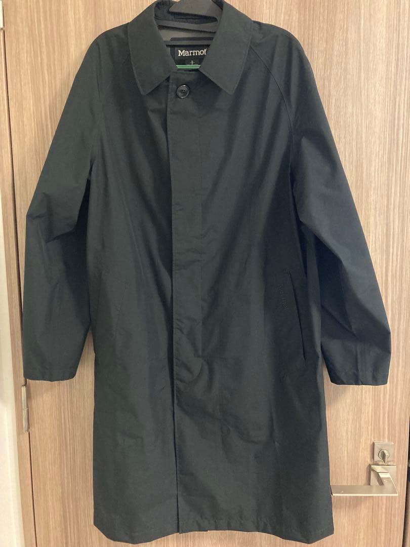 Marmot GORETEX ステンカラーコート ブラック S