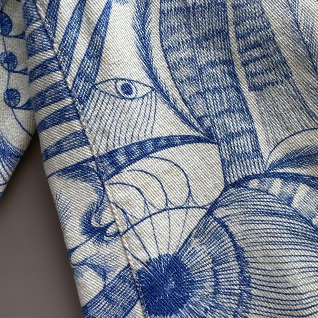 Dries Van Noten 18aw デニム　アウトサイダー柄