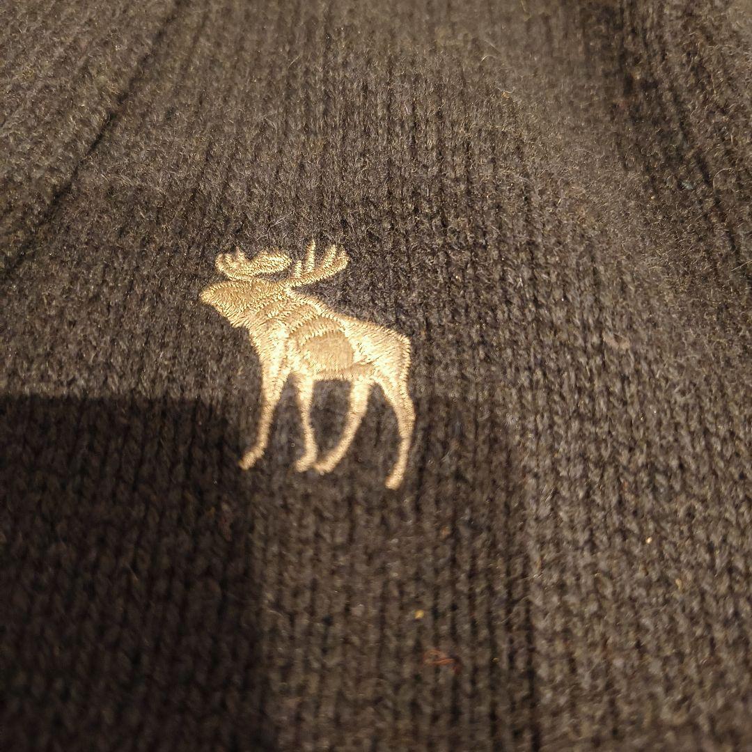 美品 Abercrombie & Fitch XL カーディガン 黒