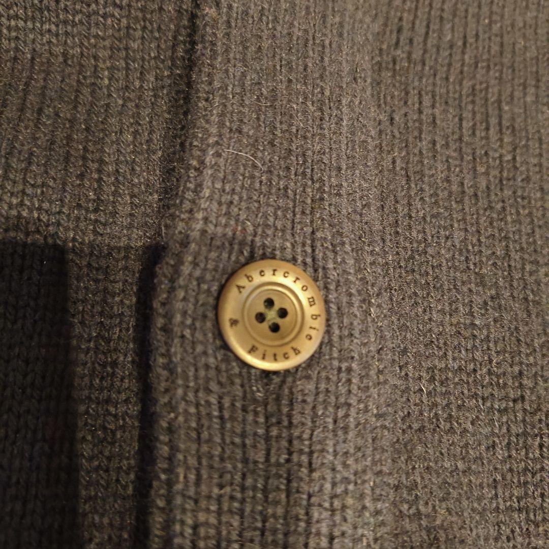 美品 Abercrombie & Fitch XL カーディガン 黒