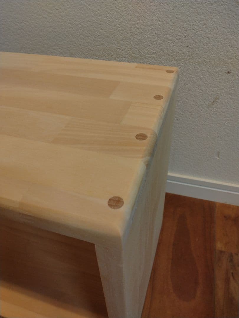 木製　ハンドメイド　オーダー　ロの字　シェルフ　棚　ラック　テレビ台