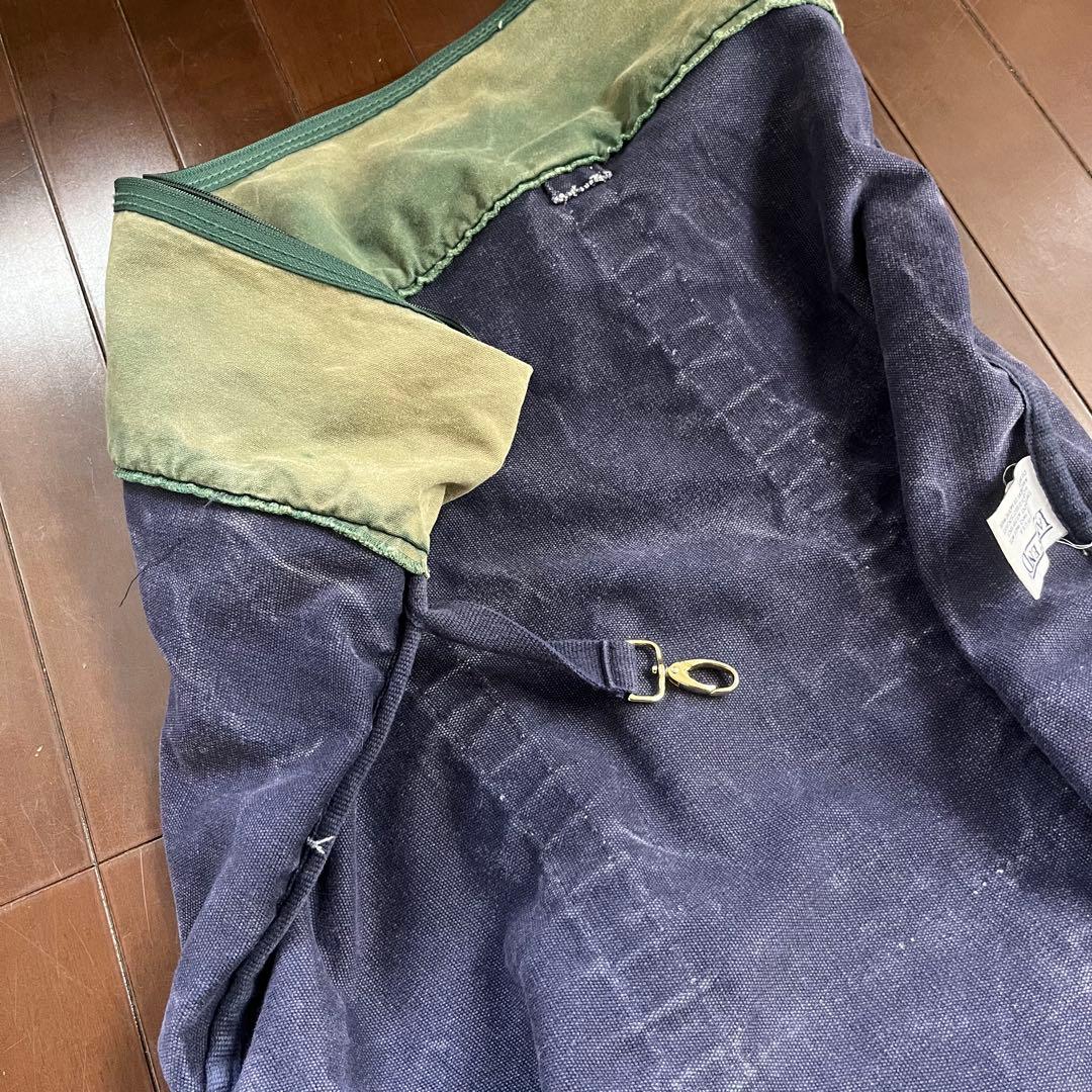 80s 90s USA製 ランズエンド デラックストート ビーントート フェード