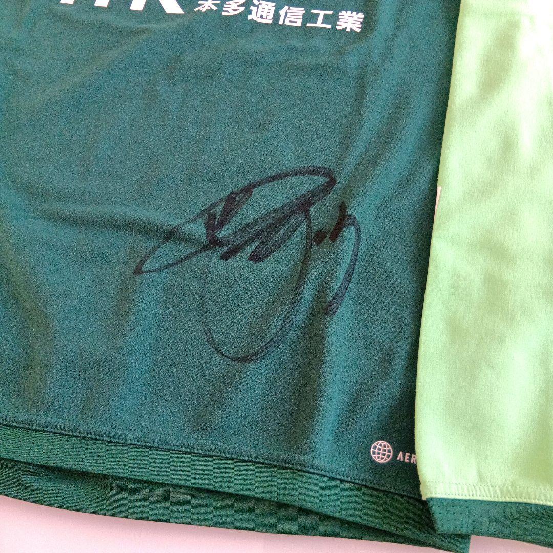 松本山雅 2024トレーニングトップ フルスポンサーver選手使用品