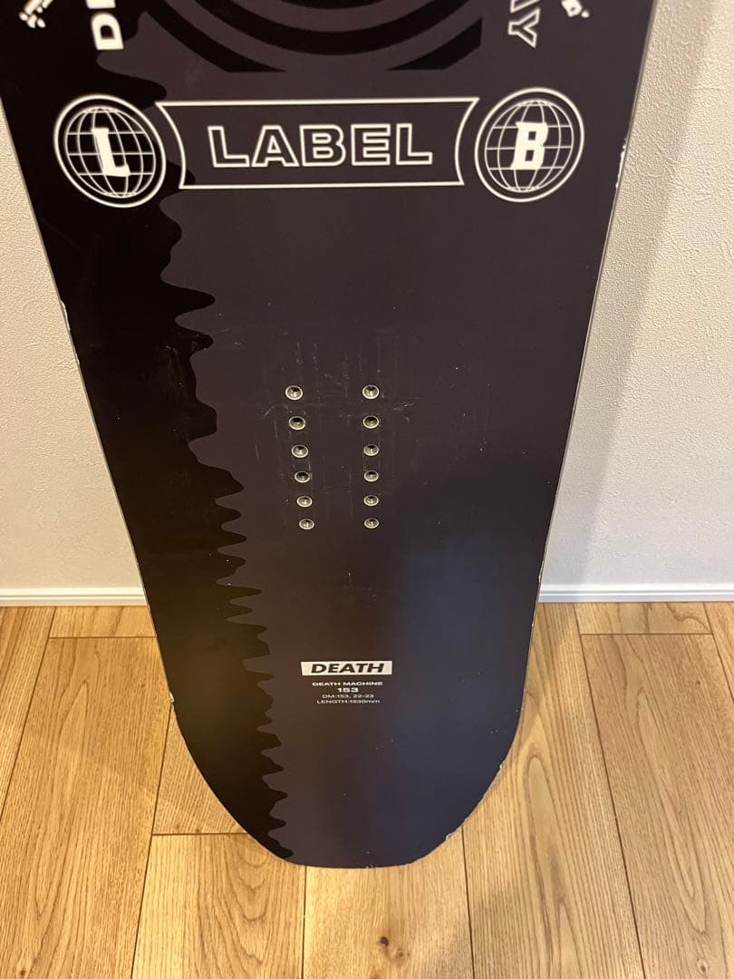 スノーボード 22-23 DEATH LABEL DEATH MACHINE 153cm