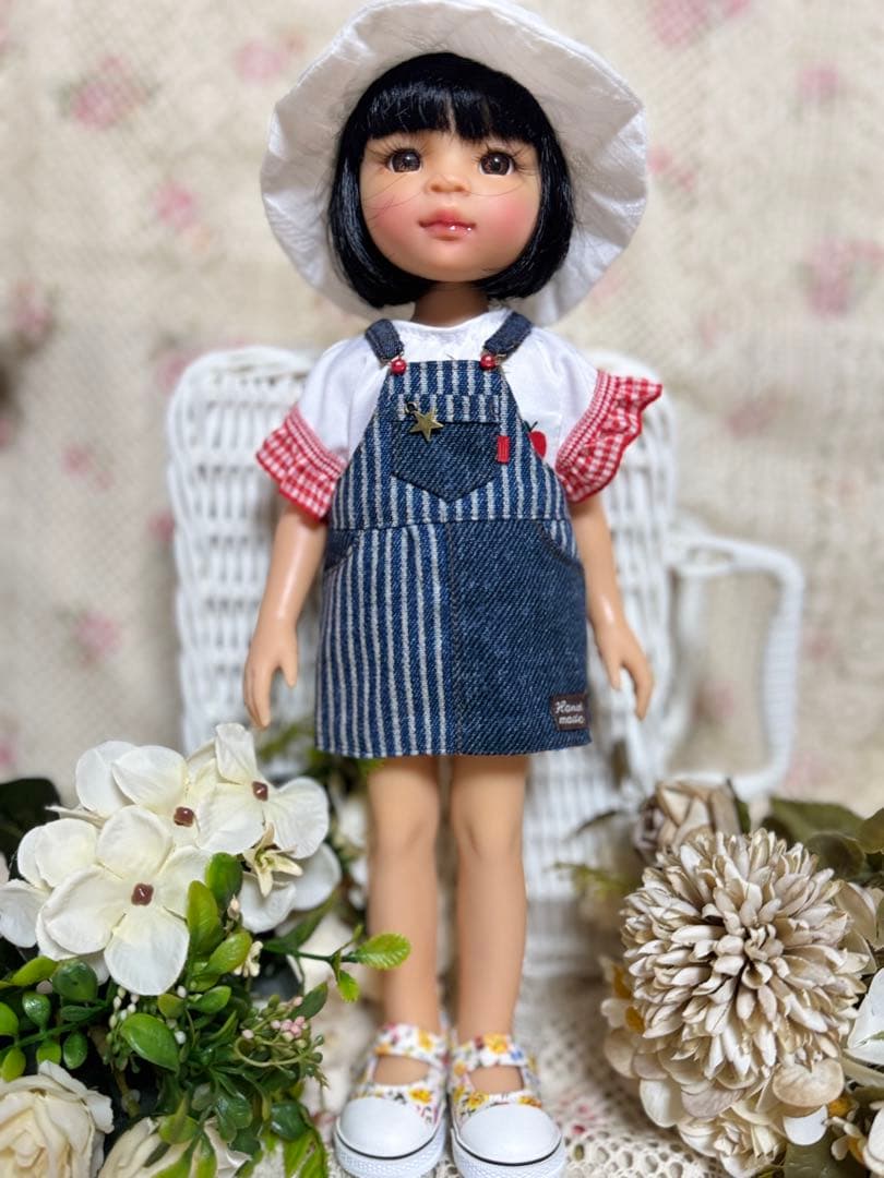 パオラドール ジャンパースカート、Tシャツ2点セット