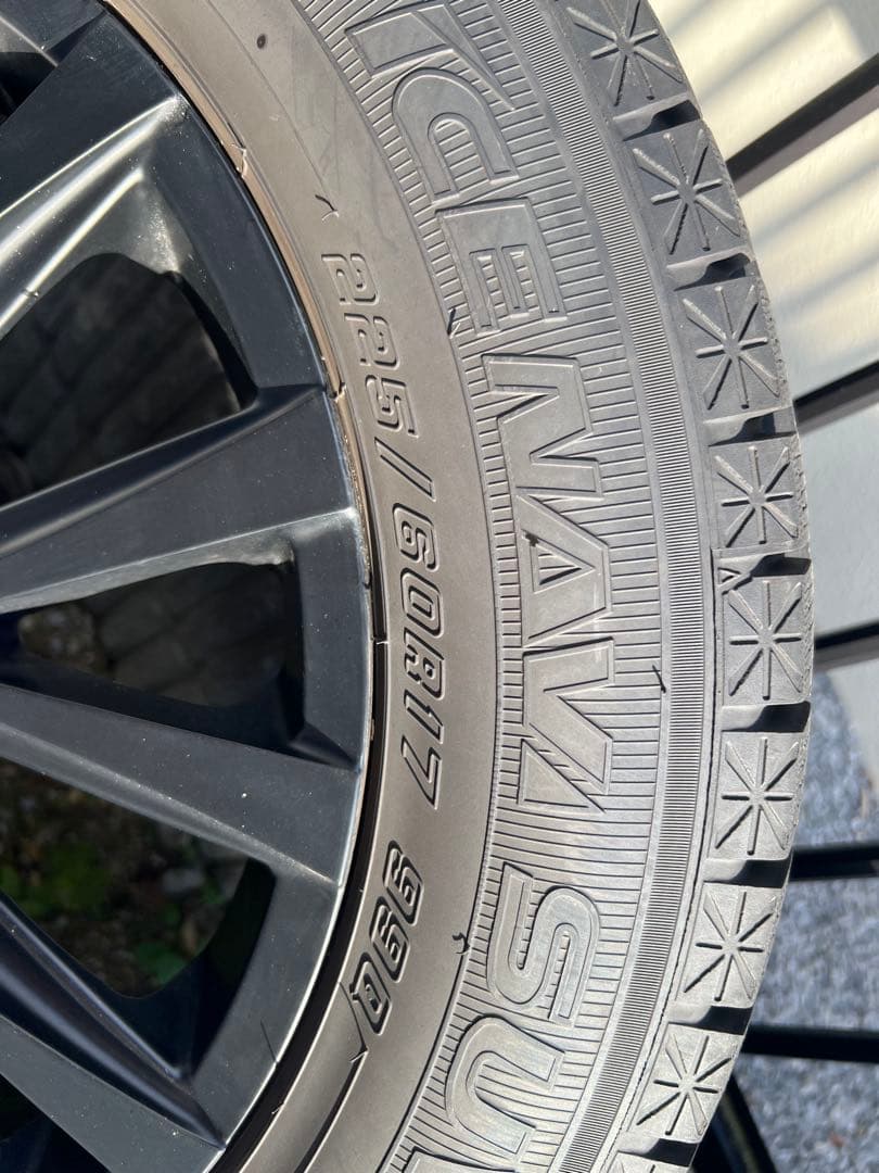 225/60R17 スタッドレスタイヤ4本セット
