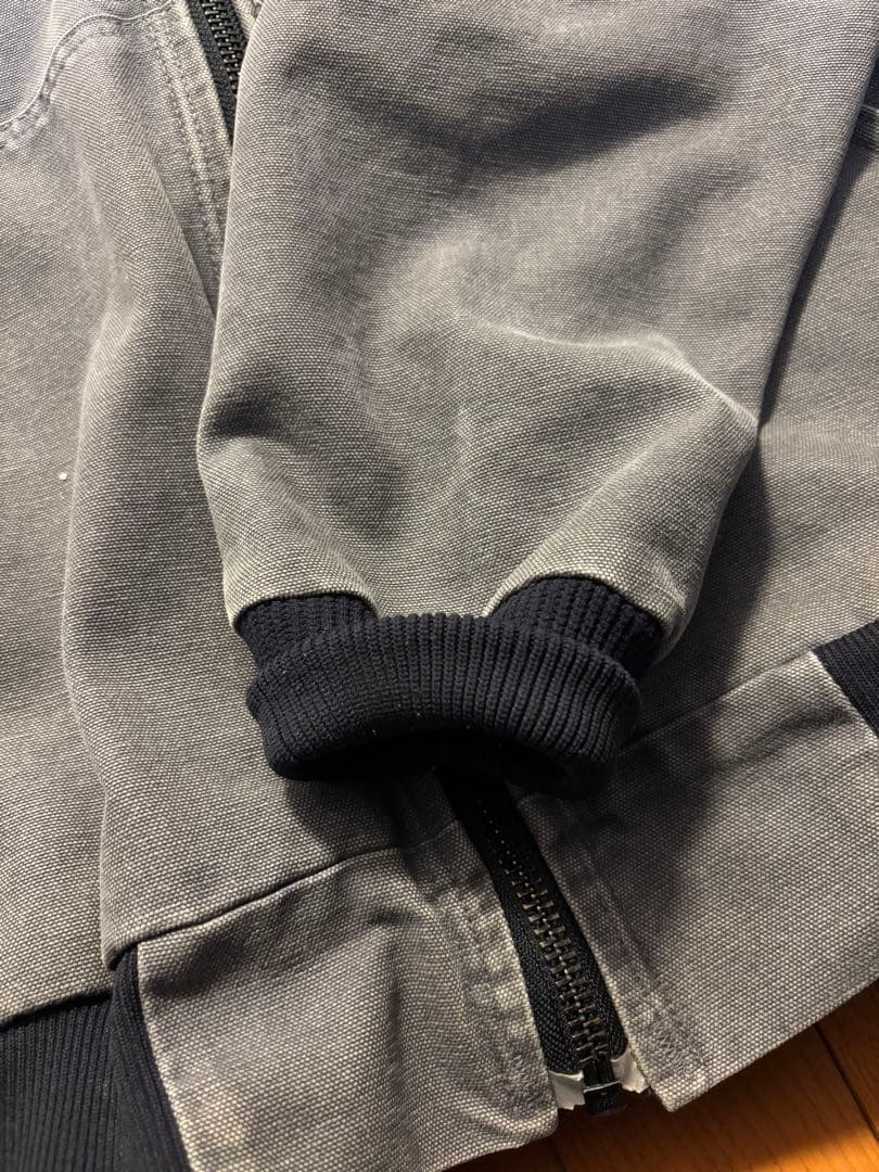 古着 Carhartt メキシコ製 アクティブジャケット グレー