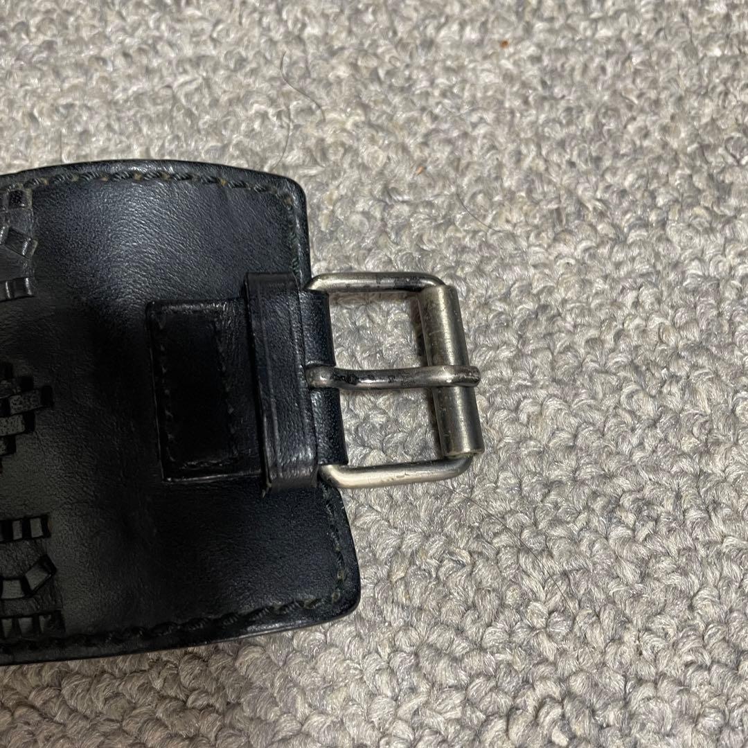 YVES SAINT LAURENT rive gauche レザーバングル