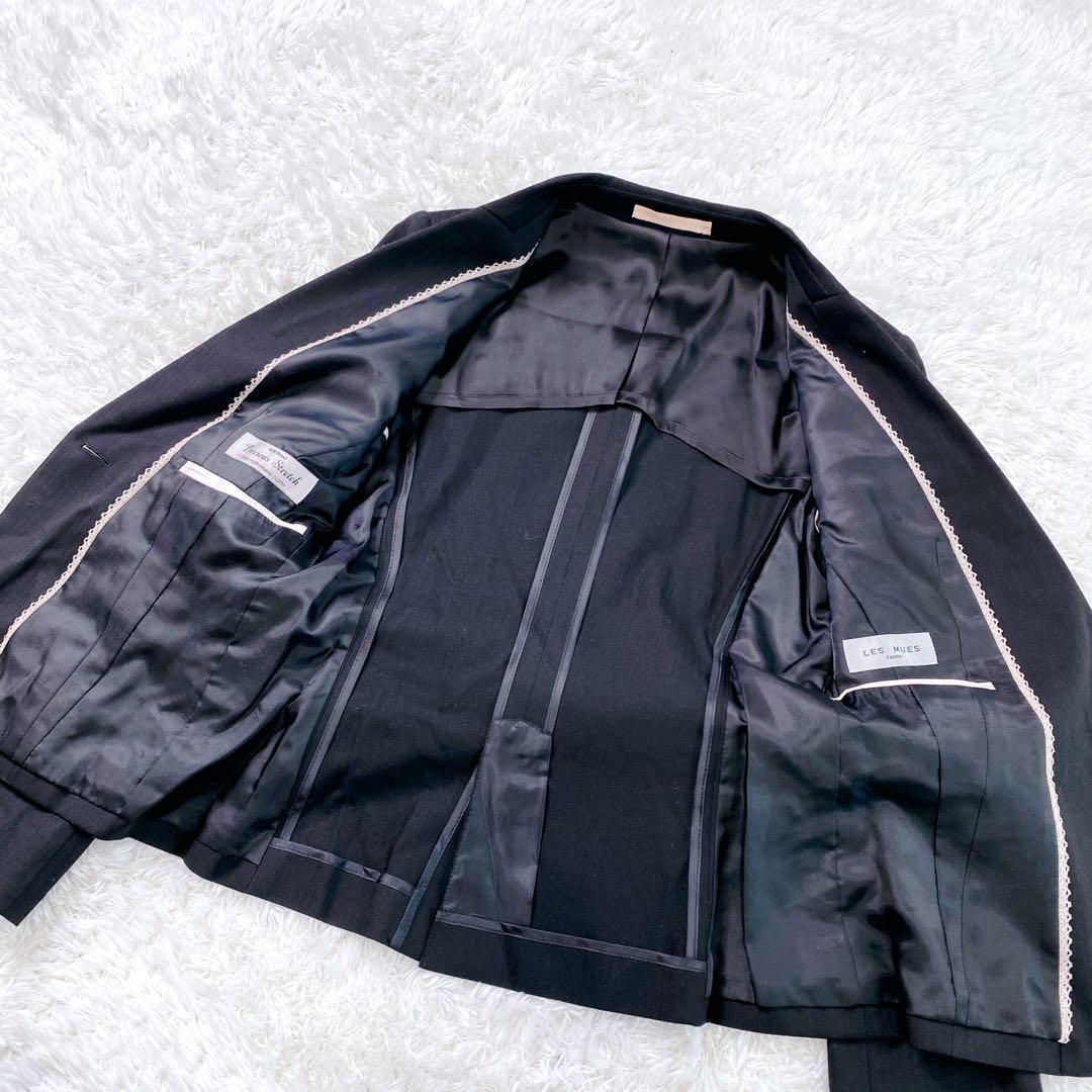 美品✨ レミュー スカート パンツ スーツ セットアップ 3点セット 近年モデル