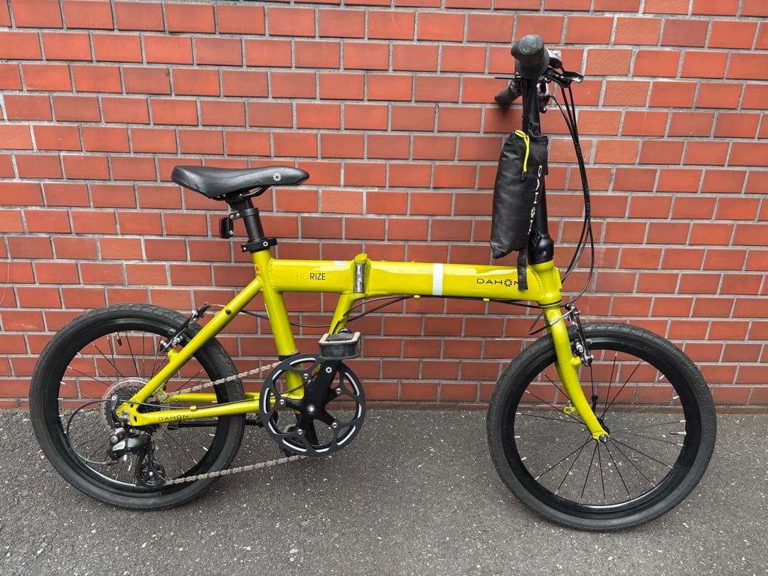DAHON HORIZE 折りたたみ自転車 ライムグリーン