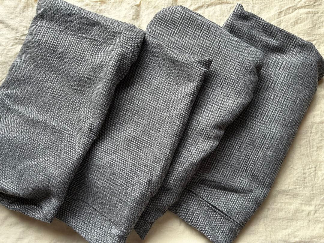 無印良品ゆったり座れるアームレスソファ2シーターカバー