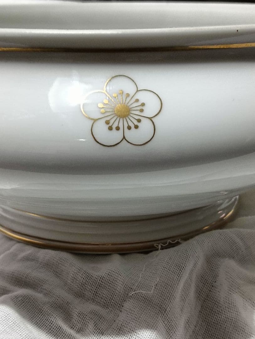 李朝家紋入り陶器鍋