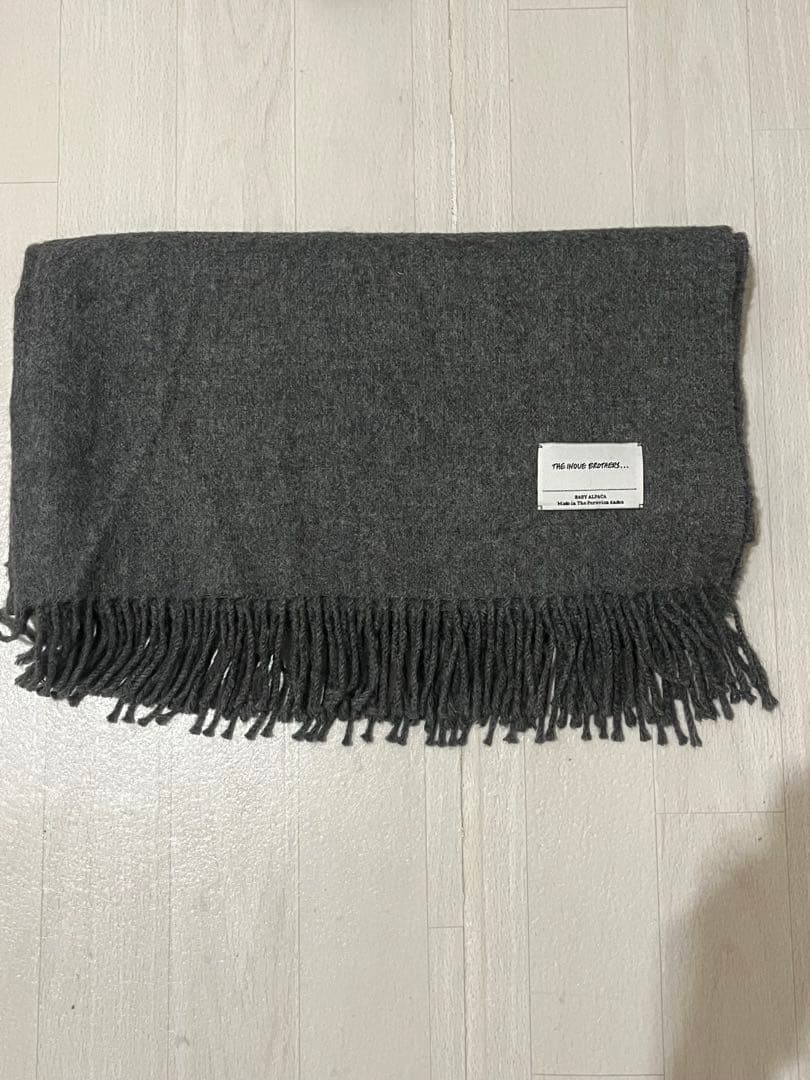 THE INOUE BROTHERSBrushed Scarf アルパカマフラー