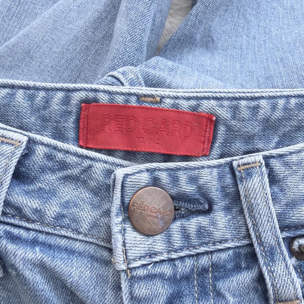 25SS新品★レッドカード　one day デニムパンツ　24　ルーズストレート