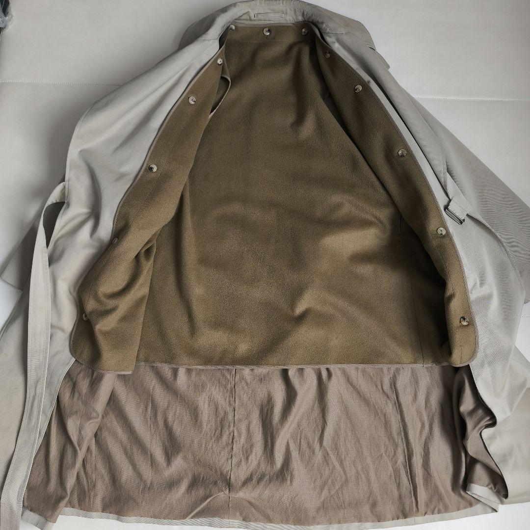 【美品】comoli 22aw タイロッケンコート カシミヤライナー