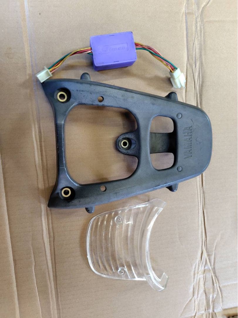 JOG クリアテール　シモン 紫紋 ダブルフラッシャー 当時物