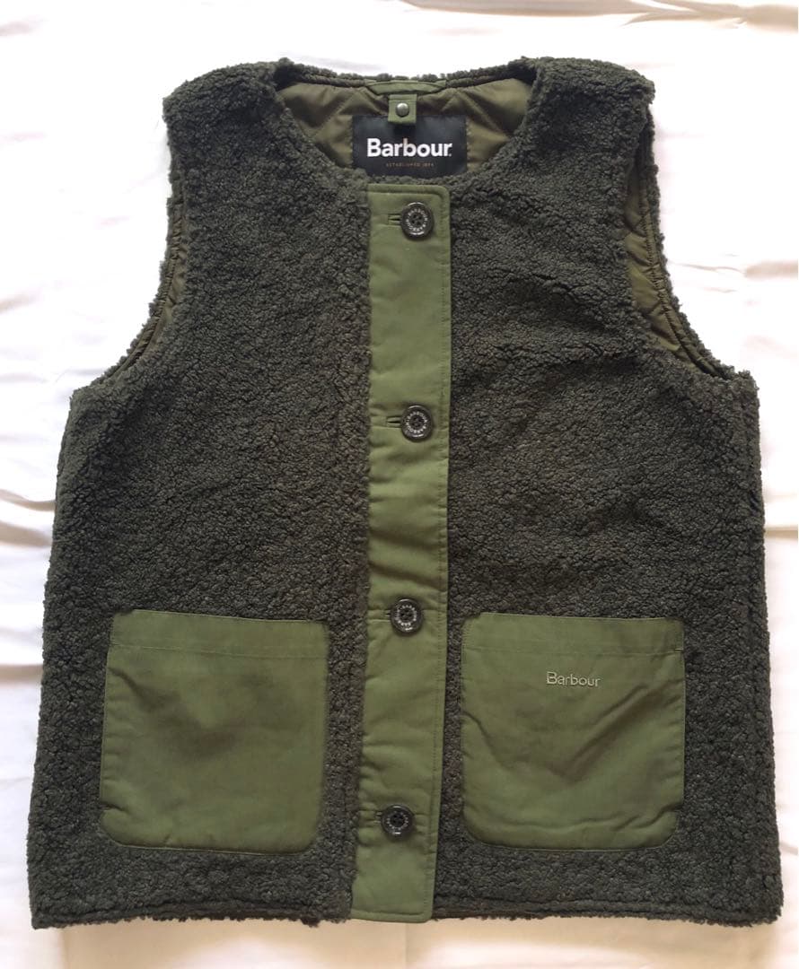 【未使用】スピックアンドスパン バブアー kintra liner ボアベスト