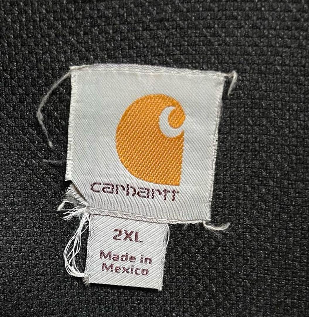 Carhartt カーハート フルジップスウェットパーカー　濃紺 大きめ　2XL