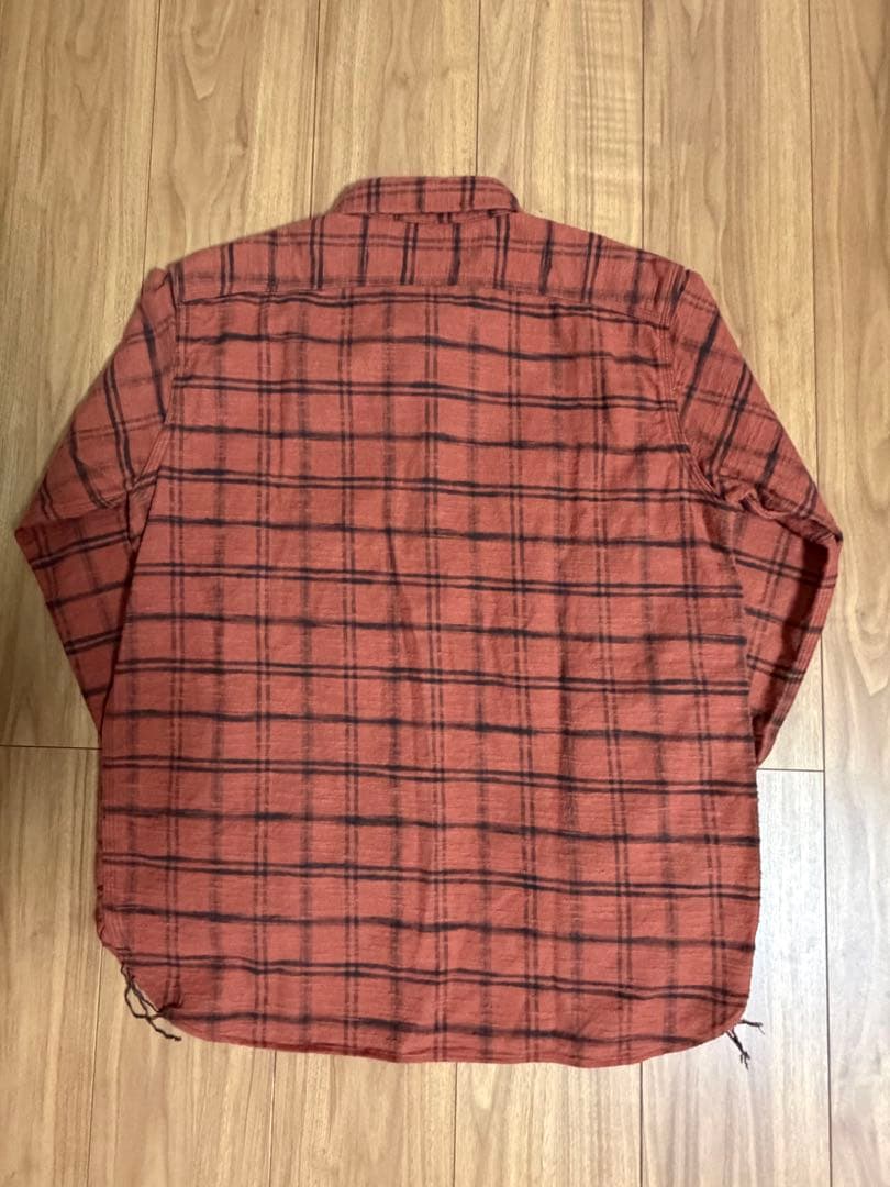 Pherrow's フェローズ ネルシャツ チェック ワークシャツ