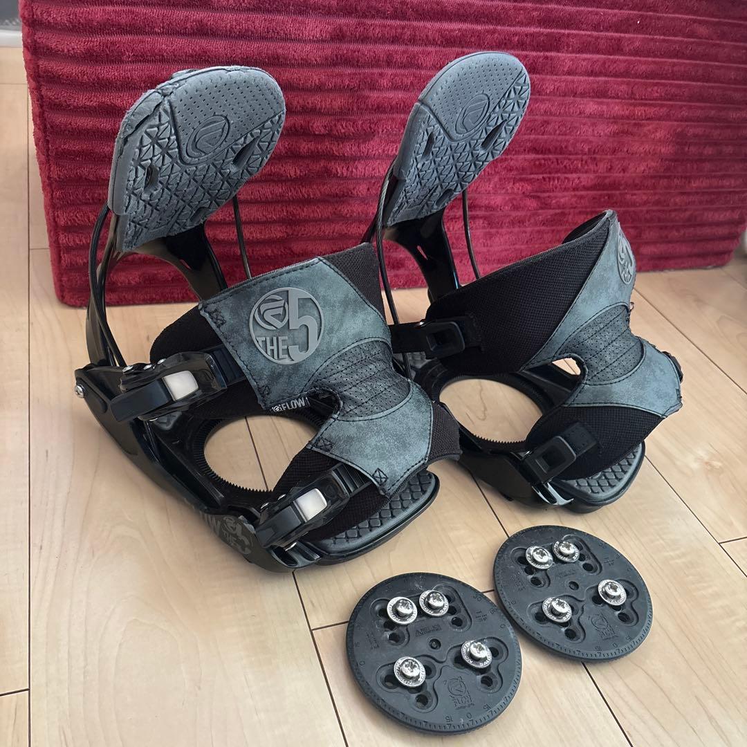 Flow 5 スノーボードビンディング　リアエントリー　SALOMONのビス