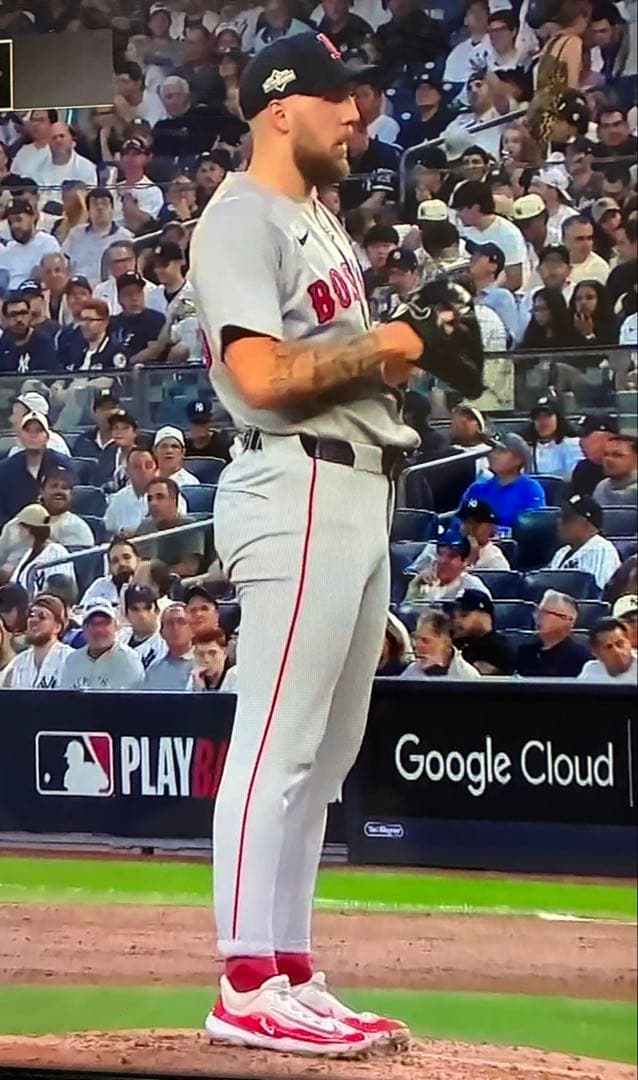 レッドソックスカラーNIKE ナイキアルファハラチエリート4ベースボールスパイク