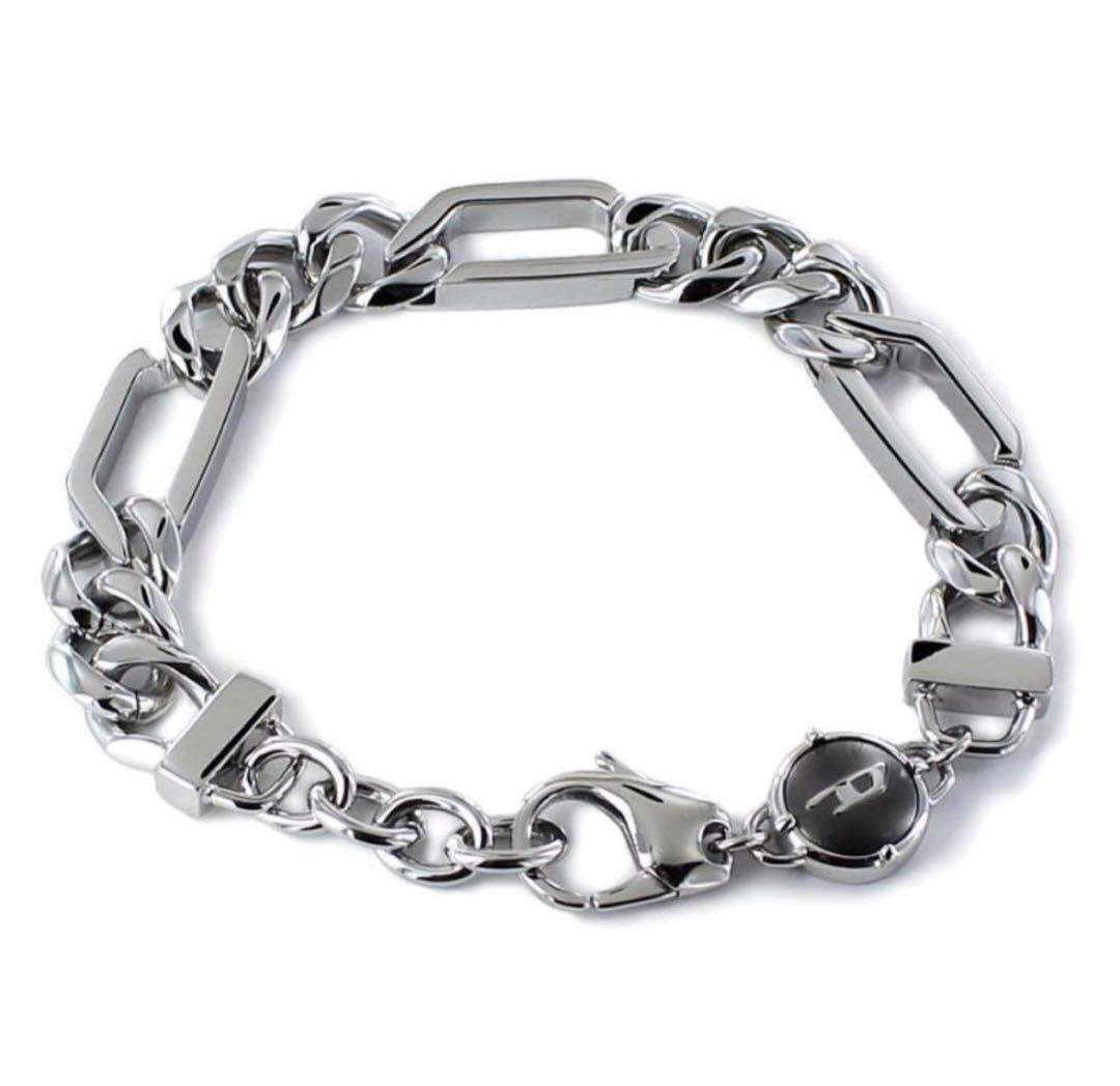 DIESEL チェーンブレスレット(箱・袋付属)