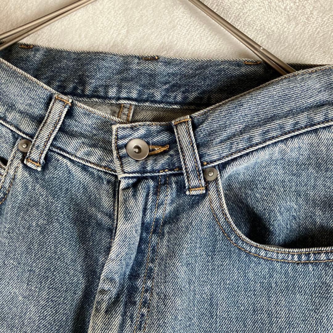 Cygne 24年モデル　Chantal ジップフライ クラッシュ加工ジーンズ