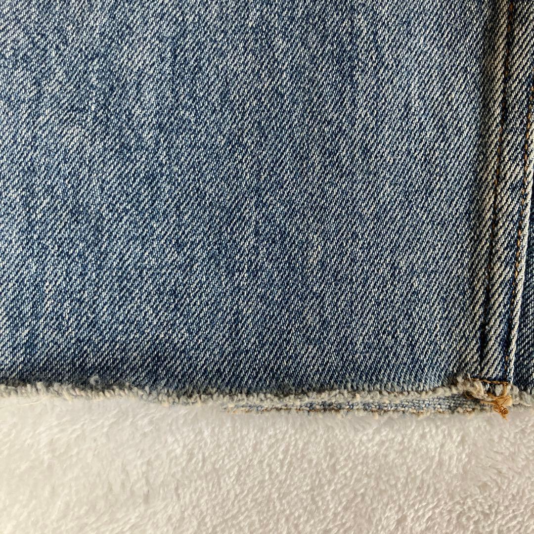 Cygne 24年モデル　Chantal ジップフライ クラッシュ加工ジーンズ