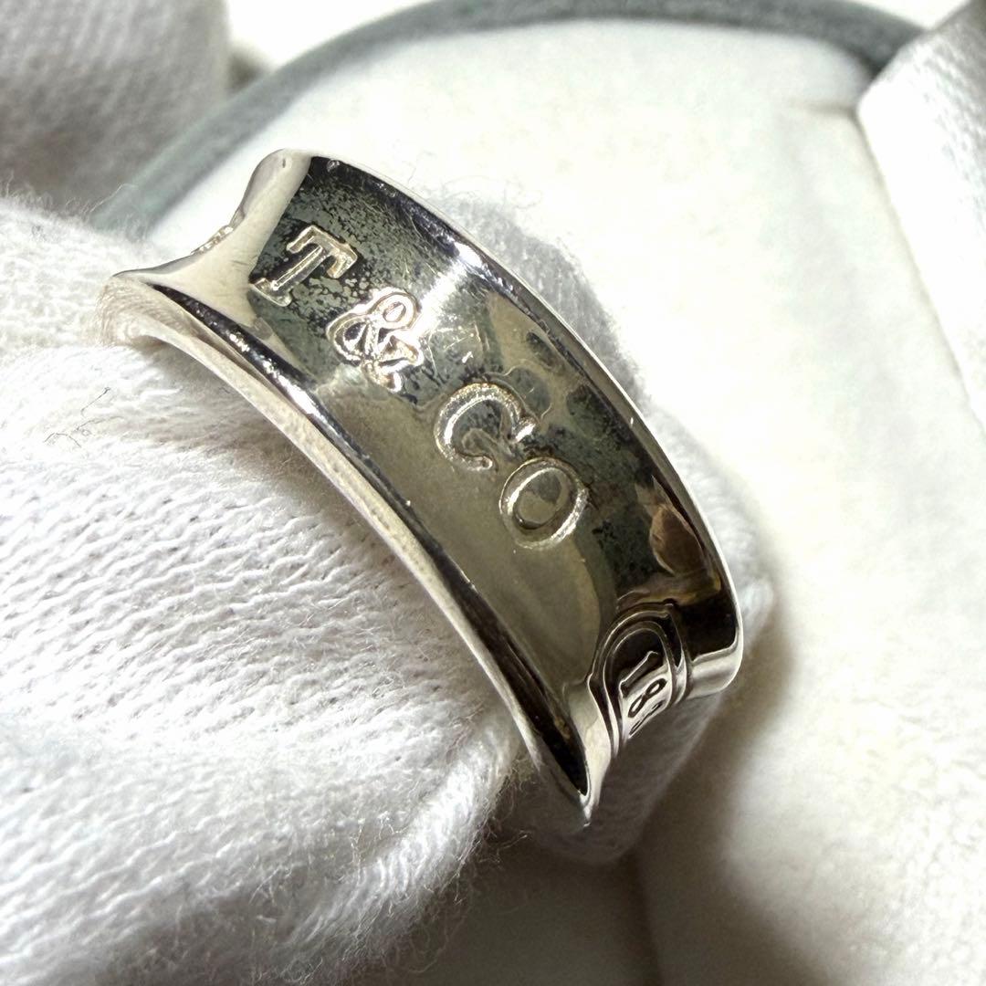 美品★TIFFANY&Co.★ ティファニー 1837リング ピンキーリング7号