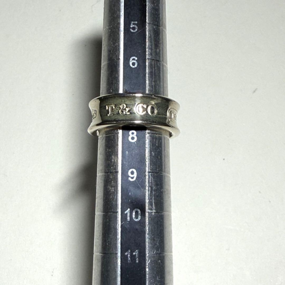 美品★TIFFANY&Co.★ ティファニー 1837リング ピンキーリング7号