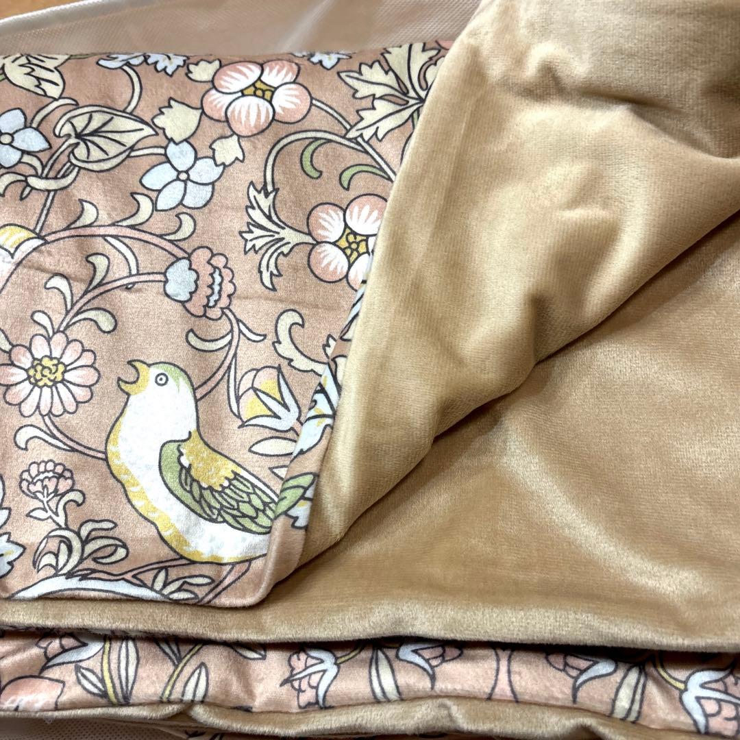 V&A あったかカバー　いちご泥棒掛けふとんカバー　フランネル シングル