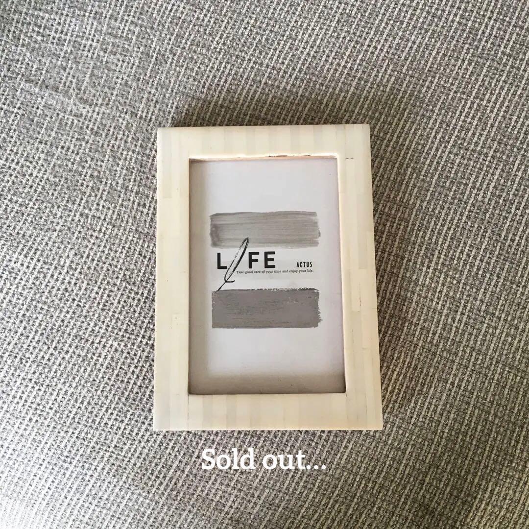 ACTUS アクタス　フォトフレーム　写真たて　BOHO 北欧　インテリア　雑貨