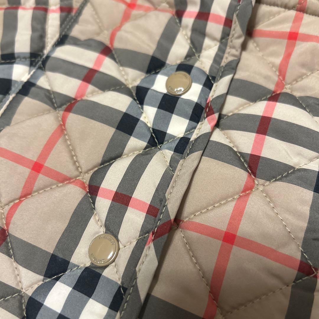 美品　BURBERRY チェック柄 ジャンバースカート　92cm