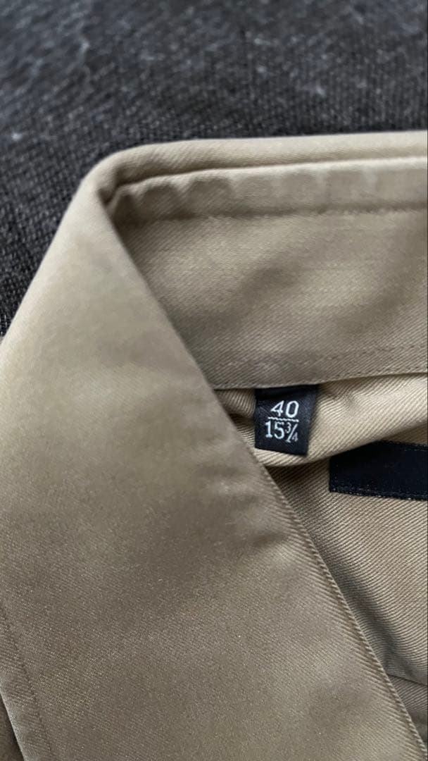 GUCCI 長袖シャツ ミリタリー　 カーキ　トムフォード期