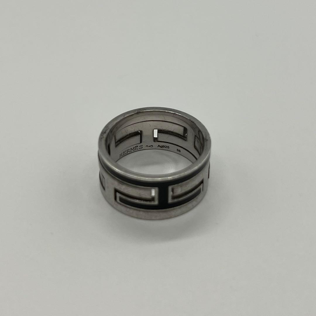 エルメス HERMES ムーブアッシュ リング サイズ55 Ag925