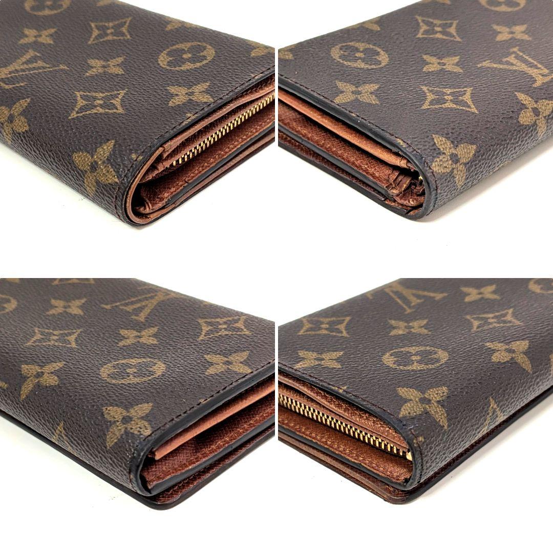 ルイヴィトン モノグラム ビエ トレゾール 折り財布 A84