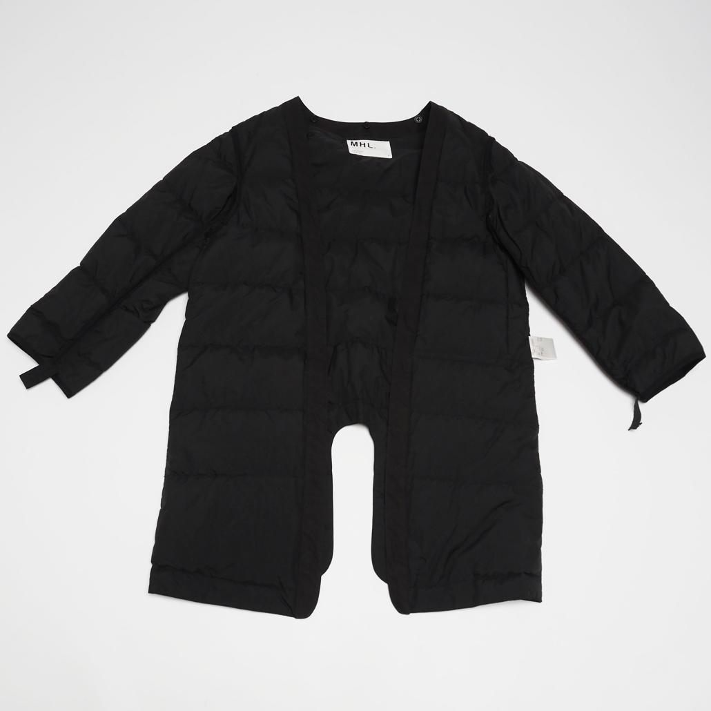 MHL. PROOFED COTTON NYLON TWILL ダウンライナー