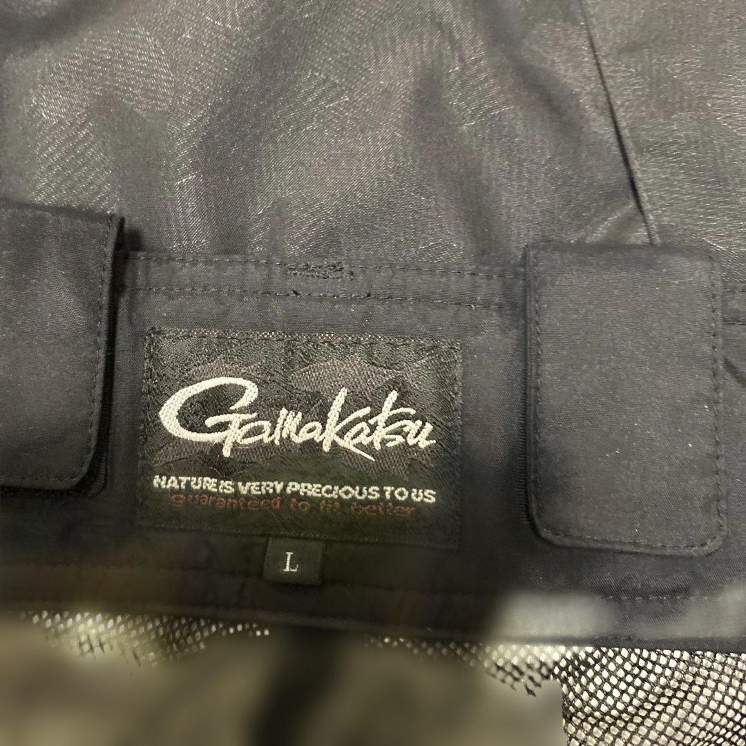 Gamakatsu フィッシングスーツ GM-3485 L ブラック